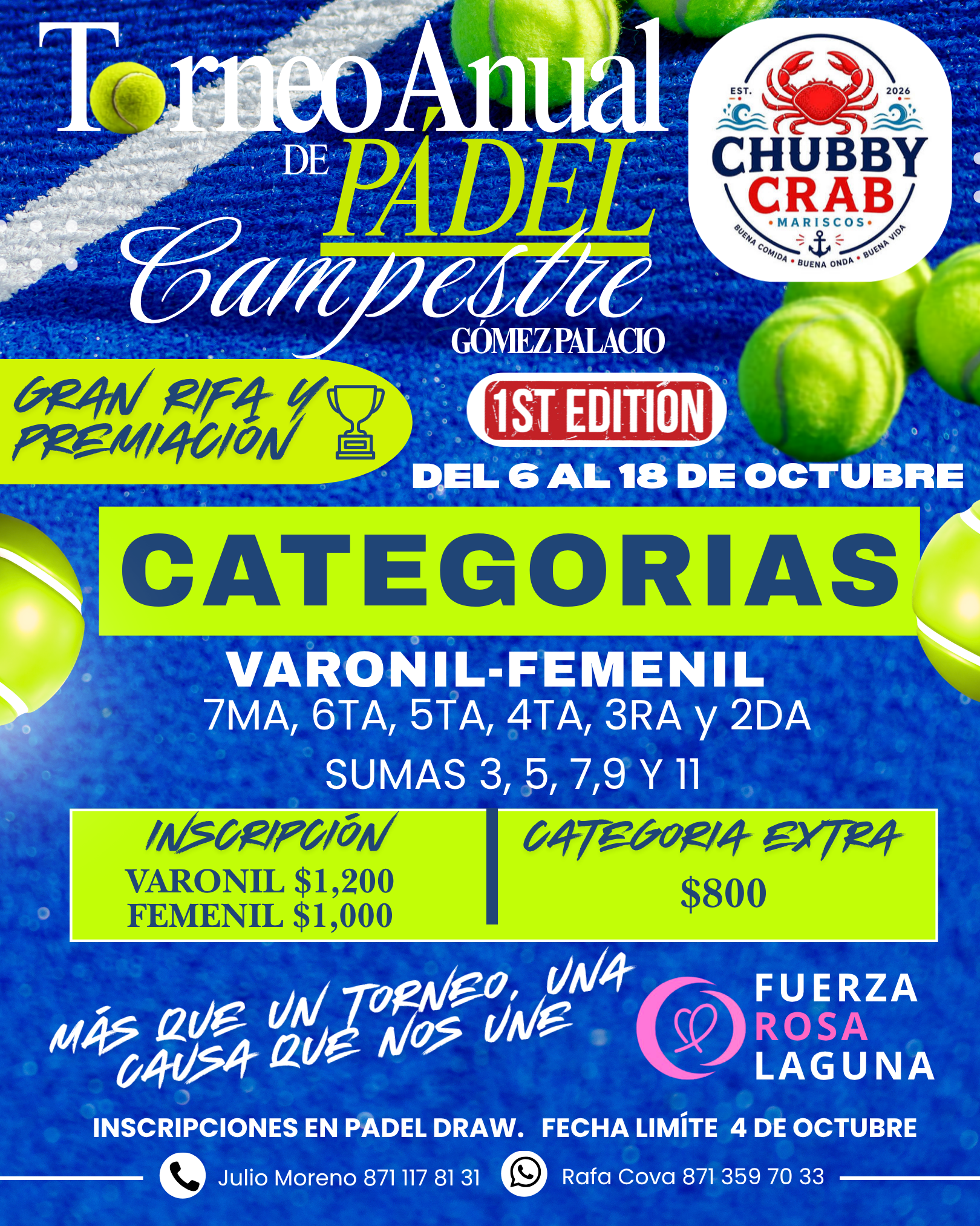 TORNEO ANUAL CAMPESTRE GOMEZ PALACIO