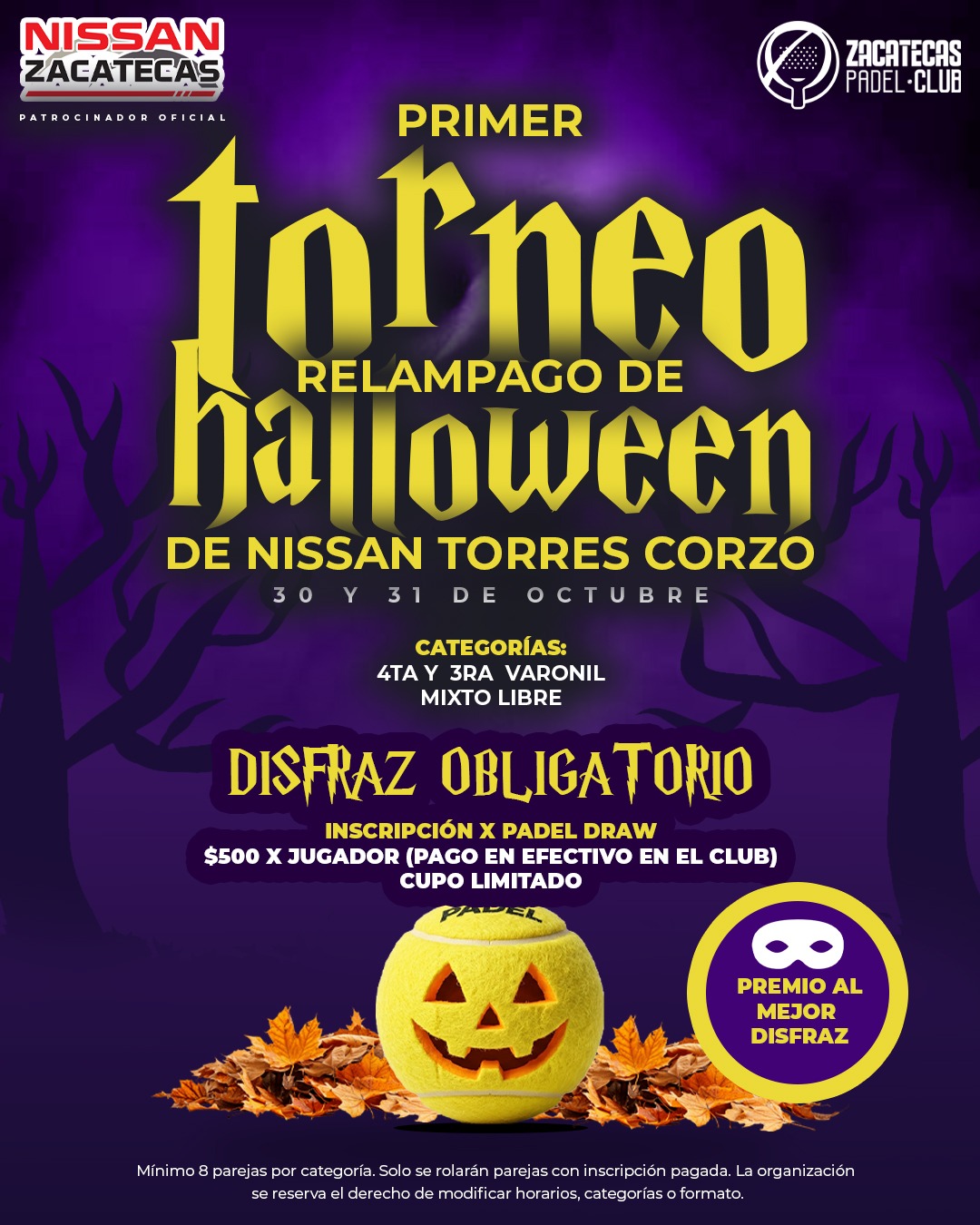 TORNEO HALLOWEEEN NISSAN